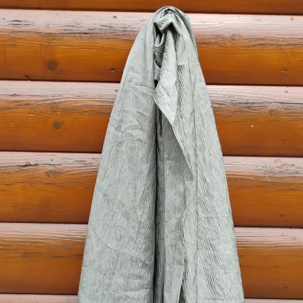 MOSS GREEN CREPE CURTAIN PANEL Made In USA  🇺🇸 EPLC